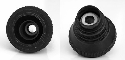 An adapter to attach the camera to the telescope