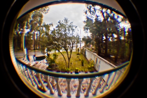 Test shot from a balcony