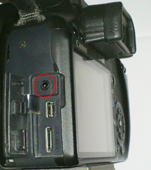 How to connect the remote shutter
