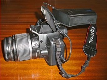 Wireless remote shutter using a doorbell - final mounting